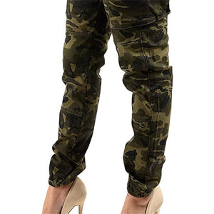 Women Leggings Fitness Military Army Green Pant