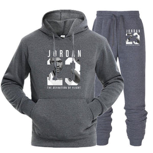 2019 warm tracksuit men winter sports suits autumn sweatsuits jogging jordan 23 track suits fashion streetwear hoody sweatshirt - SWAGG FASHION