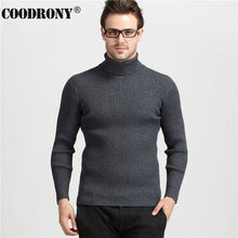 Load image into Gallery viewer, COODRONY Winter Thick Warm Cashmere Sweater Men Turtleneck Mens Sweaters Slim Fit Pullover Men Classic Wool Knitwear Pull Homme - SWAGG FASHION

