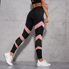 Load image into Gallery viewer, Women Leggings Fashion Mesh Patchwork  Fitness Leggings Feminina Hollow Out High Wasit Push Up Legins Ankle Length Leggins - SWAGG FASHION
