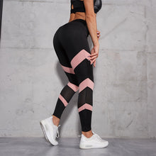 Load image into Gallery viewer, Women Leggings Fashion Mesh Patchwork  Fitness Leggings Feminina Hollow Out High Wasit Push Up Legins Ankle Length Leggins - SWAGG FASHION
