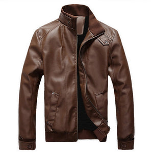 DIHOPE Winter Mens Genuine Leather Jackets Brand Real 100% Sheepskin Coat Jaqueta Couro Male Genuine Leather Jacket for Men - SWAGG FASHION