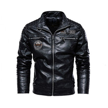 Load image into Gallery viewer, 2019 Men&#39;s Natural Real Leather Jacket Men Motorcycle Hip Hop Biker Winter Coat Men Warm Genuine Leather Jackets plus size 3XL - SWAGG FASHION
