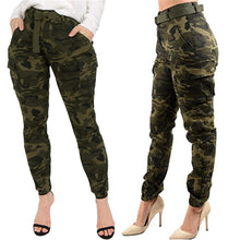 Load image into Gallery viewer, Women Leggings Fitness Military Army Green Pant
