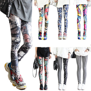 Fashion Leggings Sexy Casual Highly Elastic and Colorful Leg Warmer Fit Most Sizes Leggins Pants Trousers Woman's Leggings - SWAGG FASHION