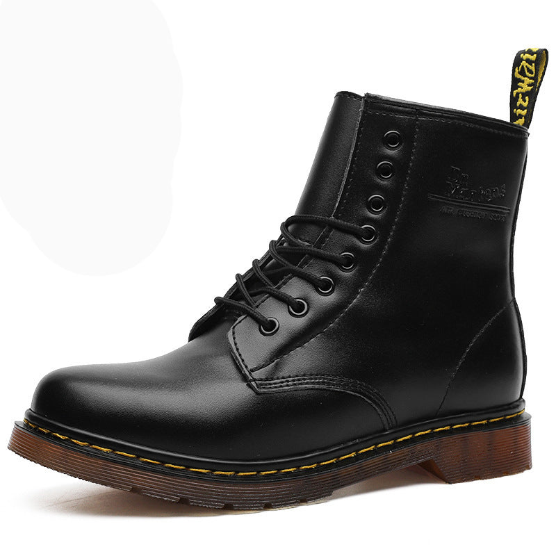 39-46 men boots brand 2019 fashion comfortable boots leather #NX1460 - SWAGG FASHION
