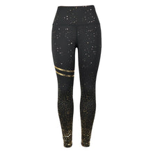 Load image into Gallery viewer, Sexy gold Printing Sport Leggings Women Athleisure High Waist Gym Fitness Leggins Mujer Push up Compression Skinny Pants Booty - SWAGG FASHION

