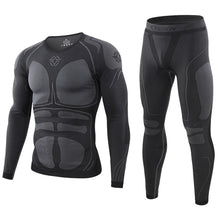 Load image into Gallery viewer, winter Top quality thermo Cycling clothing Men&#39;s thermal underwear men underwear sets compression training underwear men clothin - SWAGG FASHION
