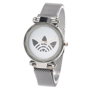 New Women Fashion Watches Luxury Brand AD Women Watch Magnet Wteel Mesh Wtrap Ladies Watch Girl Gift Reloj Mujer Hodinky - SWAGG FASHION