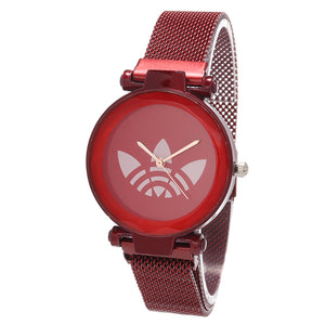 New Women Fashion Watches Luxury Brand AD Women Watch Magnet Wteel Mesh Wtrap Ladies Watch Girl Gift Reloj Mujer Hodinky - SWAGG FASHION