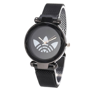 New Women Fashion Watches Luxury Brand AD Women Watch Magnet Wteel Mesh Wtrap Ladies Watch Girl Gift Reloj Mujer Hodinky - SWAGG FASHION