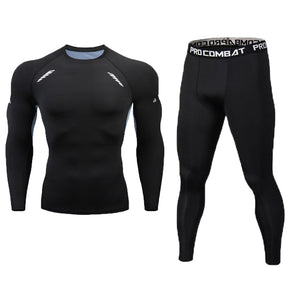 mma rashguard men's multi-functional fitness a-T-shirt set 3D print men's trousers thermal underwear MMA Clothing S-XXXXL - SWAGG FASHION