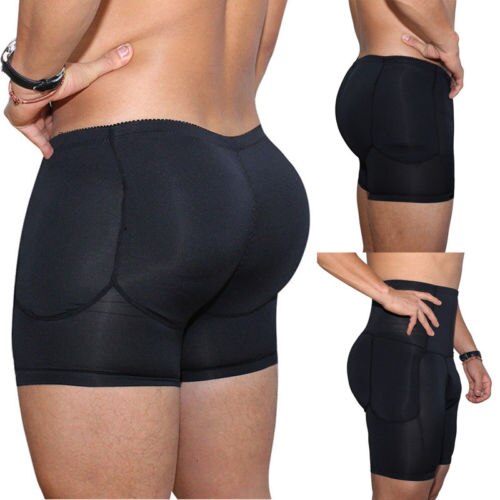 Hip Enhancer Booty Padded Underwear Men's Panties Body Shaper Seamless Butt Lifter Bodyshorts Shapewear Boxers - SWAGG FASHION