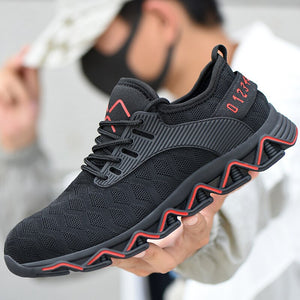 36-47 Big Size Shock Absorber Anti abrasion Occupational Footwear Work Shoes Anti Pirecing Outdoors Climb Safety Shoes Men - SWAGG FASHION