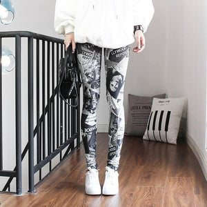 Fashion Leggings Sexy Casual Highly Elastic and Colorful Leg Warmer Fit Most Sizes Leggins Pants Trousers Woman's Leggings - SWAGG FASHION