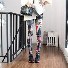 Load image into Gallery viewer, Fashion Leggings Sexy Casual Highly Elastic and Colorful Leg Warmer Fit Most Sizes Leggins Pants Trousers Woman&#39;s Leggings - SWAGG FASHION
